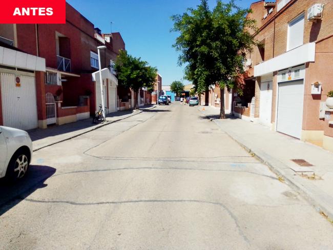 Finaliza la 1ª fase del Plan Renovación Aceras - Calle Rosa Chacel