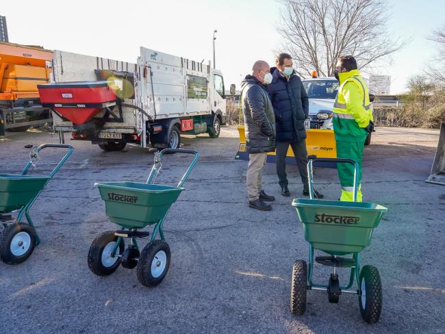 El Ayuntamiento de Torrejón de Ardoz tiene preparado un amplio dispositivo para hacer frente a las posibles nevadas en la ciudad