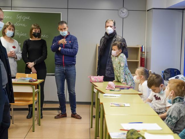 Torrejón de Ardoz se vuelca en la atención a los refugiados ucranianos llegados a la ciudad con la apertura del Colegio y la Ludoteca Infantil Flores de Ucrania