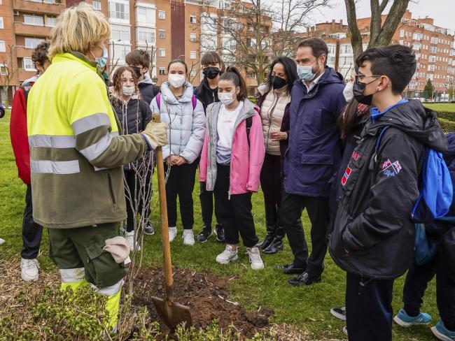 Torrejón celebra el Día del Árbol con la plantación de 200 árboles por parte de 600 escolares de la ciudad
