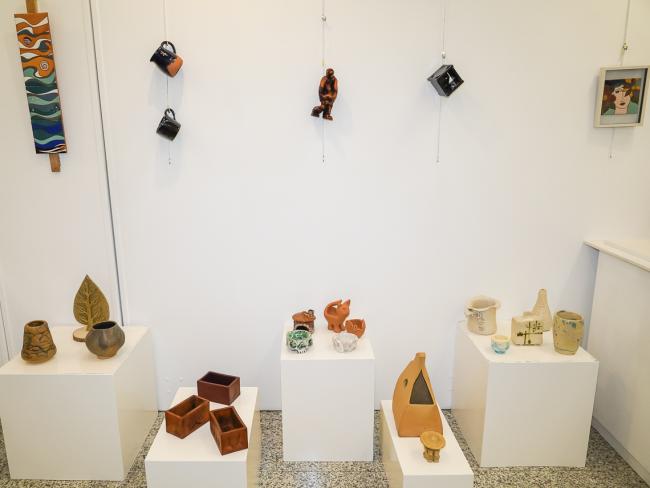  Exposición de fin de curso de los talleres plásticos y artísticos 