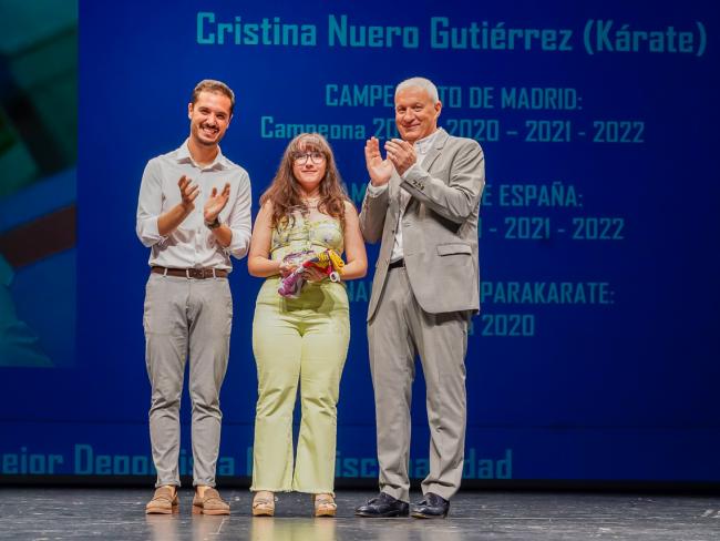 Gala del Deporte - Discapacidad femenina - Cristina Nuero