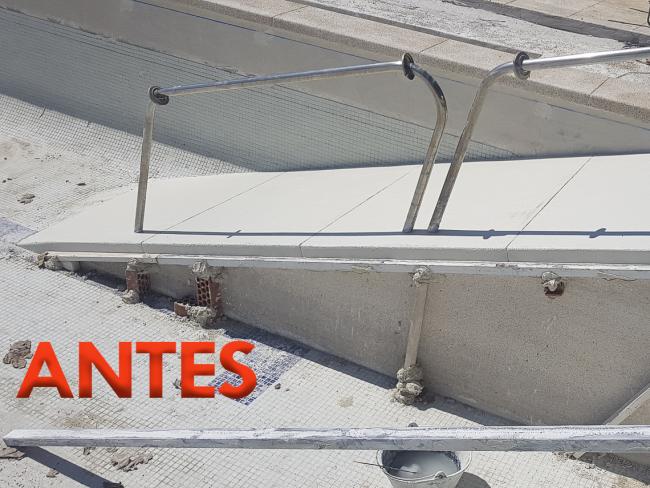 7ª fase del Plan de Adecuación y Mejora de Instalaciones Deportivas - Rampa piscina CD Joaquín Blume