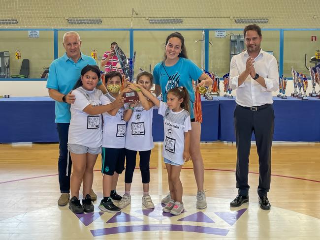 Entregas de premios competiciones locales de voleibol