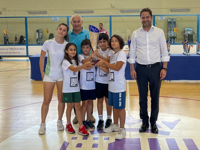 Entregas de premios competiciones locales de voleibol