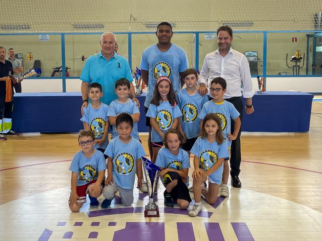 Entregas de premios competiciones locales de baloncesto