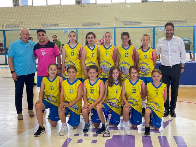 Entregas de premios competiciones locales de baloncesto
