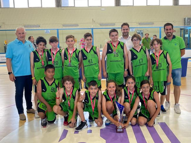 Entregas de premios competiciones locales de baloncesto