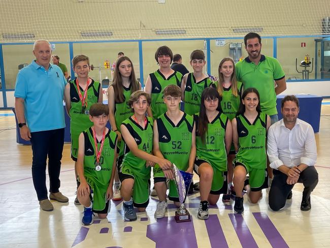 Entregas de premios competiciones locales de baloncesto