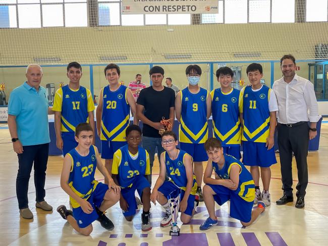 Entregas de premios competiciones locales de baloncesto