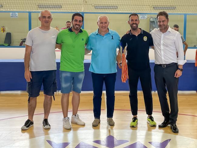 Entregas de premios competiciones locales de baloncesto