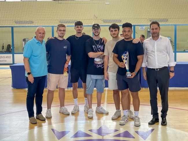 Entregas de premios competiciones locales de baloncesto