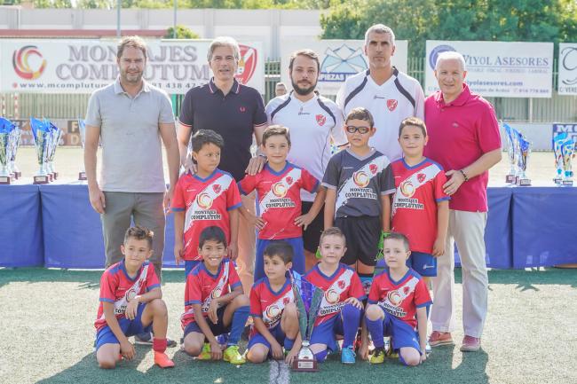 Entregas de premios competiciones locales de fútbol 7