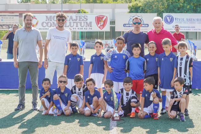 Entregas de premios competiciones locales de fútbol 7