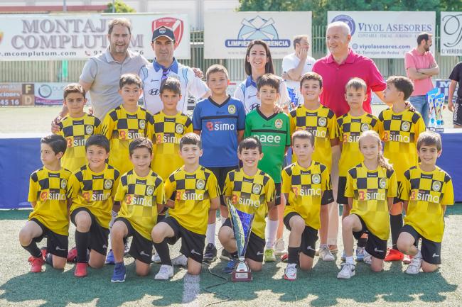 Entregas de premios competiciones locales de fútbol 7