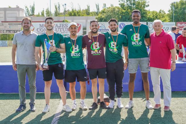 Entregas de premios competiciones locales de fútbol 7