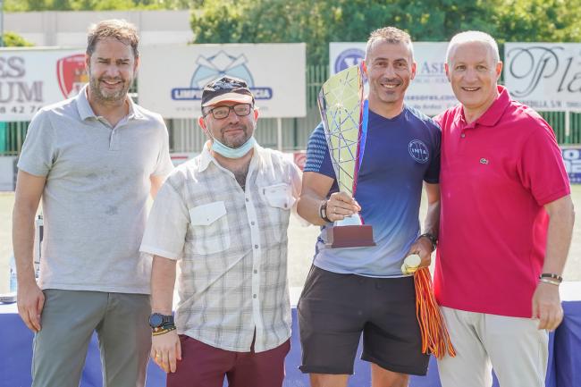 Entregas de premios competiciones locales de fútbol 7