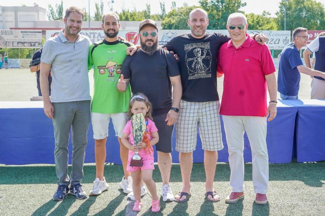 Entregas de premios competiciones locales de fútbol 7