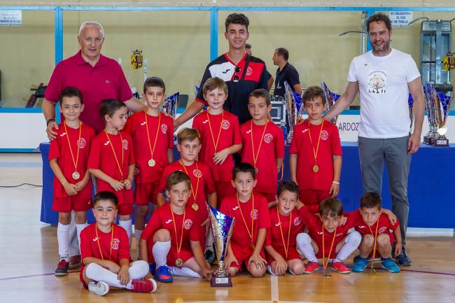 Entregas de premios competiciones locales de fútbol sala