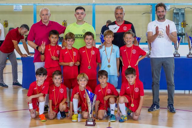 Entregas de premios competiciones locales de fútbol sala
