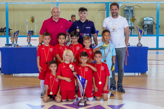 Entregas de premios competiciones locales de fútbol sala