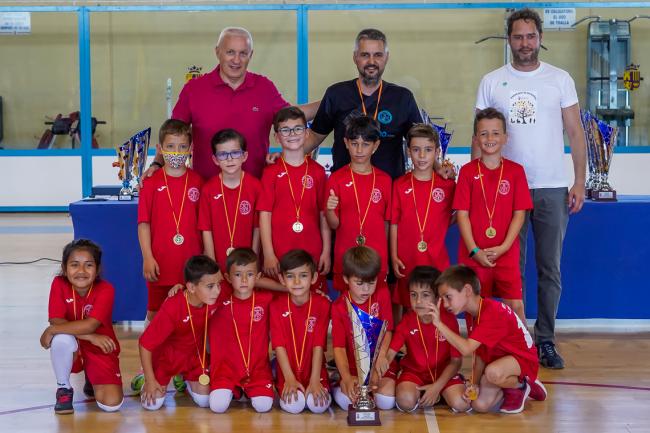 Entregas de premios competiciones locales de fútbol sala