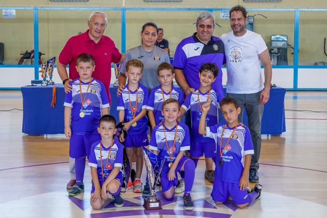 Entregas de premios competiciones locales de fútbol sala