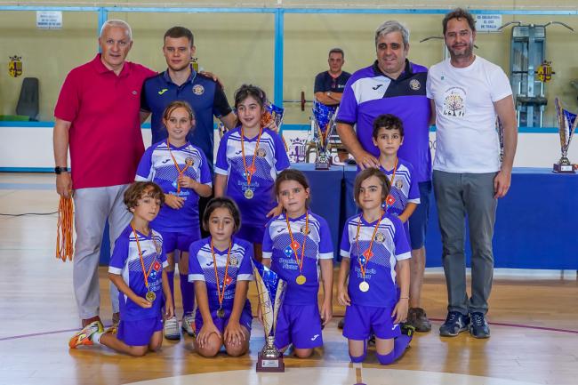 Entregas de premios competiciones locales de fútbol sala
