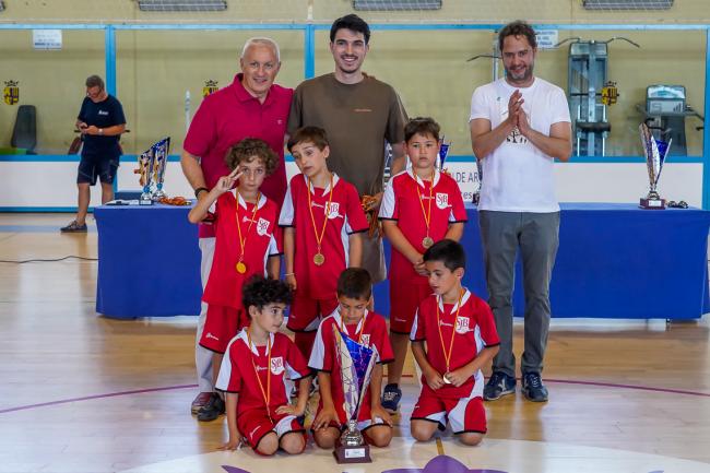Entregas de premios competiciones locales de fútbol sala