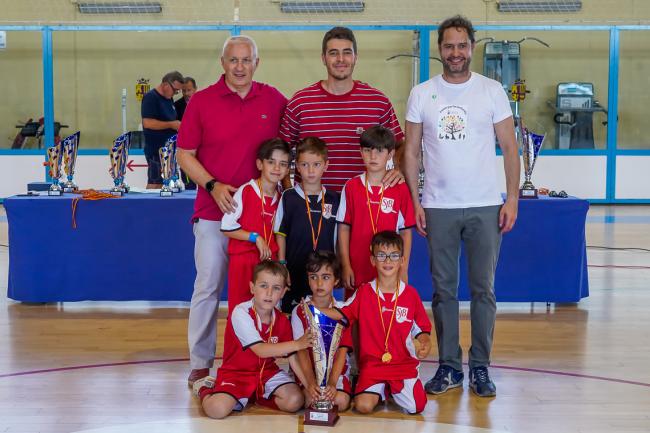 Entregas de premios competiciones locales de fútbol sala