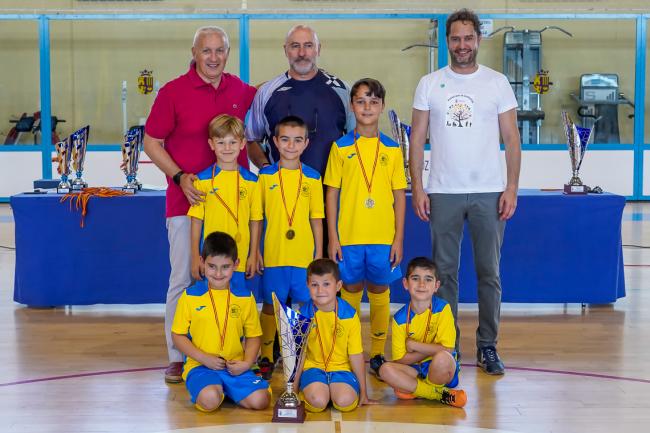 Entregas de premios competiciones locales de fútbol sala