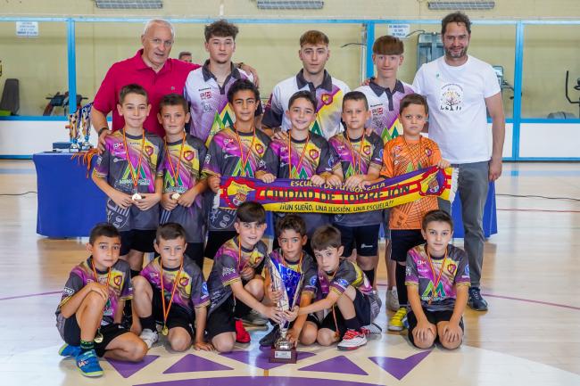 Entregas de premios competiciones locales de fútbol sala