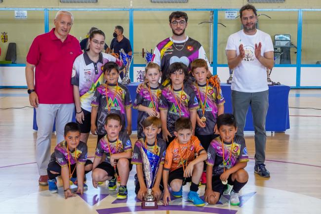 Entregas de premios competiciones locales de fútbol sala