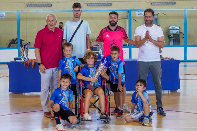 Entregas de premios competiciones locales de fútbol sala