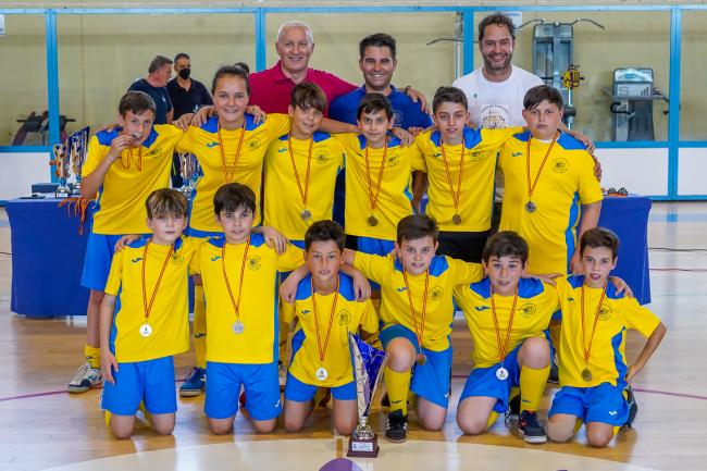 Entregas de premios competiciones locales de fútbol sala