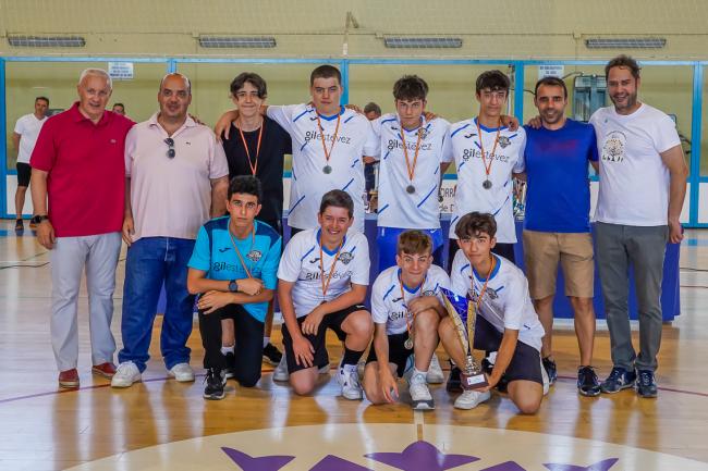 Entregas de premios competiciones locales de fútbol sala
