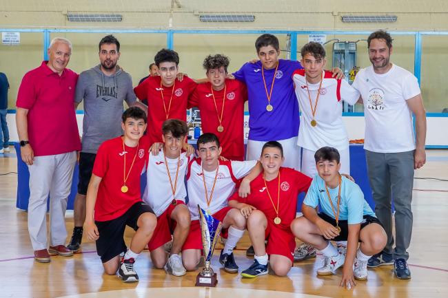 Entregas de premios competiciones locales de fútbol sala