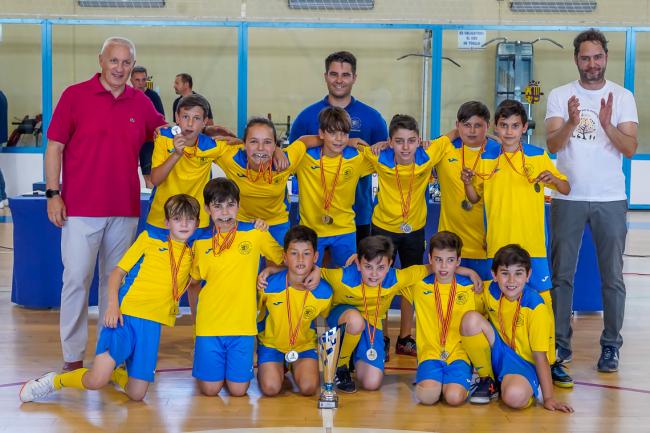 Entregas de premios competiciones locales de fútbol sala