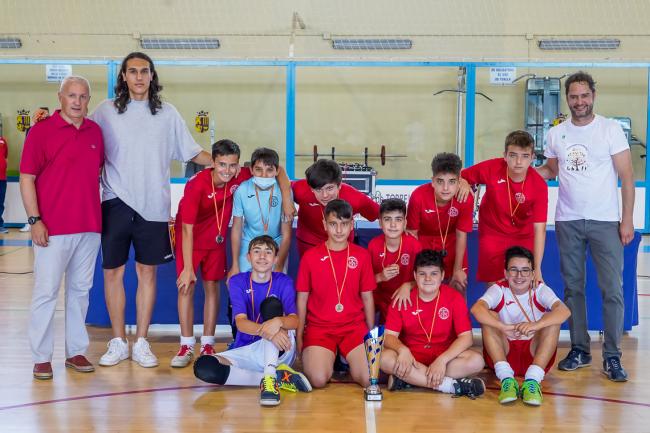 Entregas de premios competiciones locales de fútbol sala