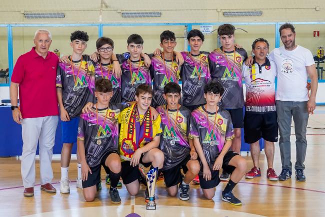 Entregas de premios competiciones locales de fútbol sala