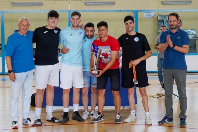 Entregas de premios competiciones locales de fútbol sala