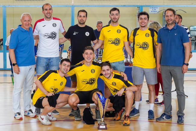 Entregas de premios competiciones locales de fútbol sala