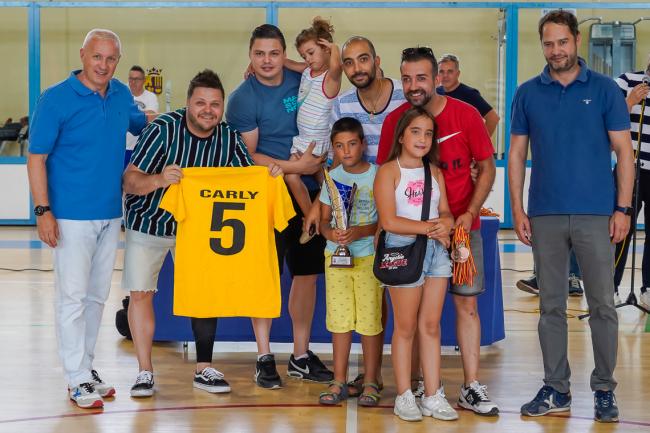 Entregas de premios competiciones locales de fútbol sala