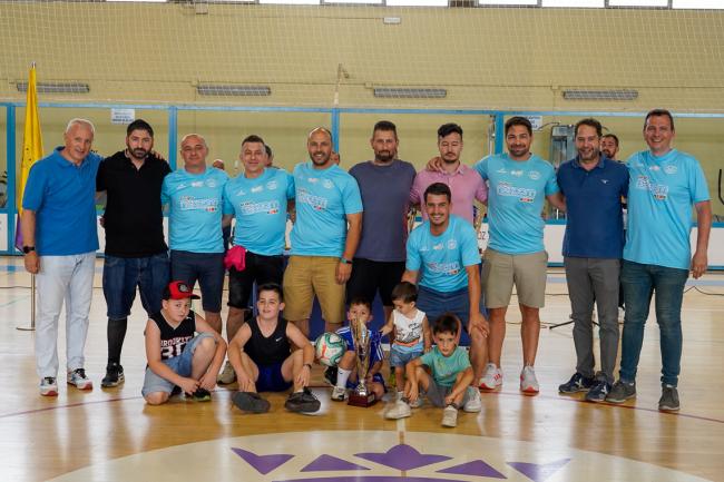 Entregas de premios competiciones locales de fútbol sala