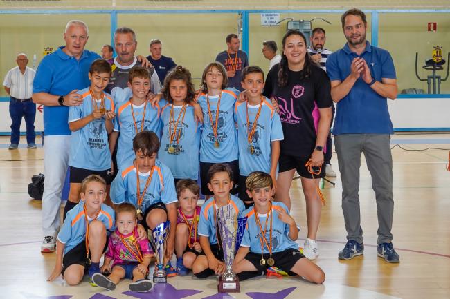 Entregas de premios competiciones locales de fútbol sala