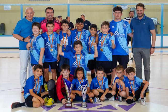 Entregas de premios competiciones locales de fútbol sala