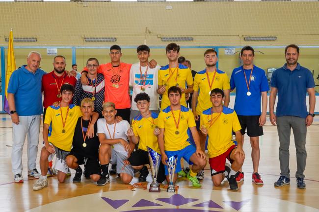 Entregas de premios competiciones locales de fútbol sala