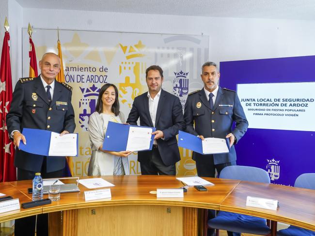 La delegada del Gobierno de España en Madrid confirma que Torrejón de Ardoz es una ciudad segura como indican los datos de delincuencia del Ministerio del Interior