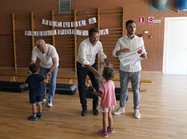 Entrega de diplomas de la Escuela Predeportiva