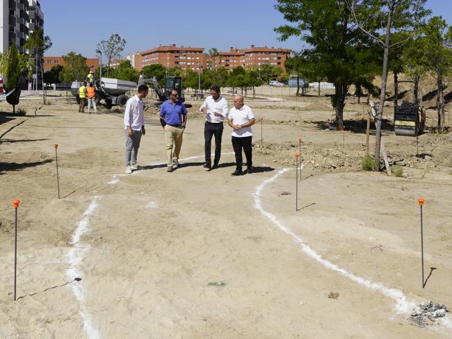 Obras de la 5ª fase del Anillo Ciclista – Carril Bici de Torrejón